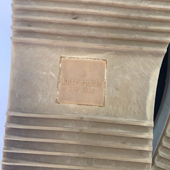 Kate Spade black tan lined winter boots - Picture 9 of 10